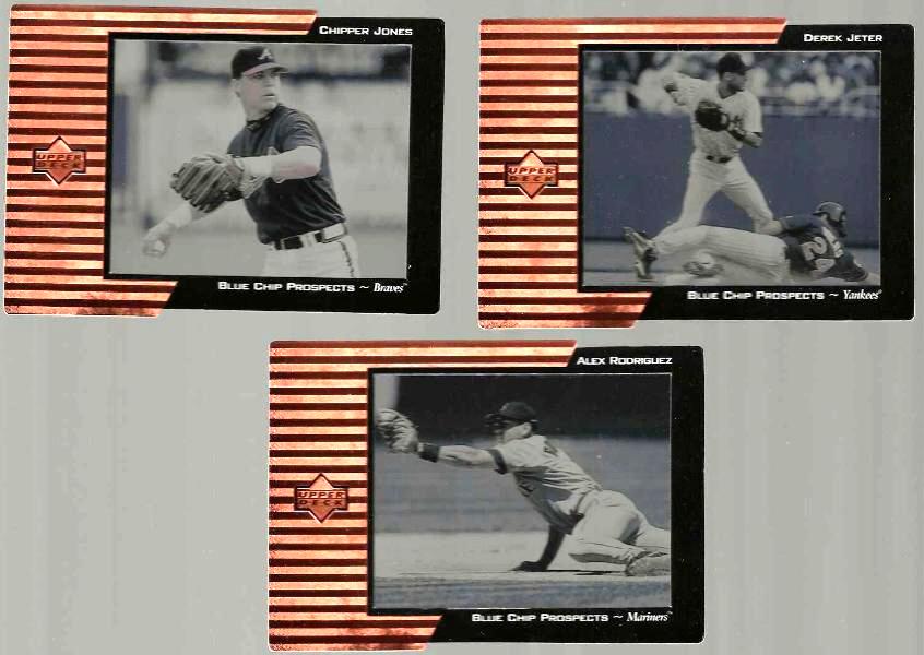 Derek Jeter - 1998 Upper Deck Blue Chip Prospects #BC15  cards value