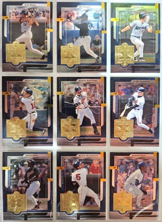 1999 SPx - POWER EXPLOSION - Complete Insert Set (30) Baseball cards value