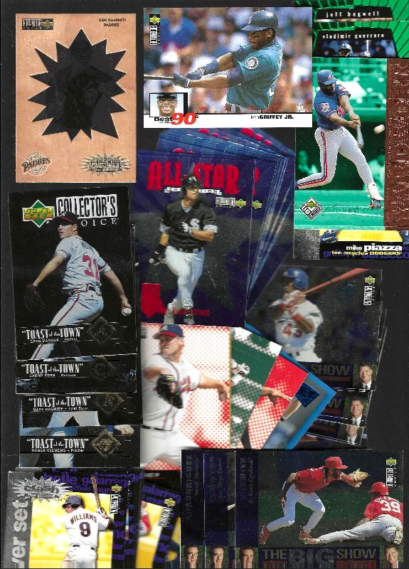 *** COLLECTOR'S CHOICE *** INSERT Collection (1994-1998) -Lot (149) diff.  cards value