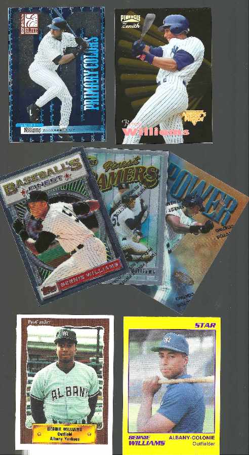 Bernie Williams - 1996 Zenith #20 ARTIST's PROOF (Yankees)  cards value