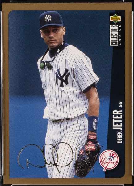 Derek Jeter - 1995 Collector's Choice #73 GOLD SIGNATURE (Padres)  cards value