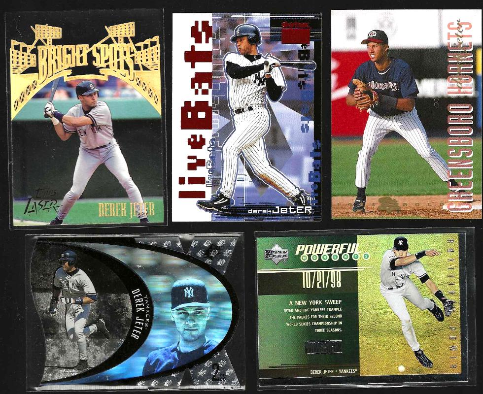 Derek Jeter - 1996 Topps Laser Bright Spots #B13  cards value