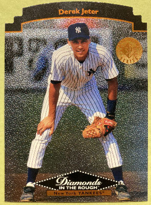 Derek Jeter - 1995 SP Championship #20 DIE-CUT (Yankees)  cards value