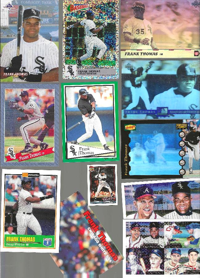 Frank Thomas -  ODDBALL (1992-1997) - Lot of (12) different  cards value