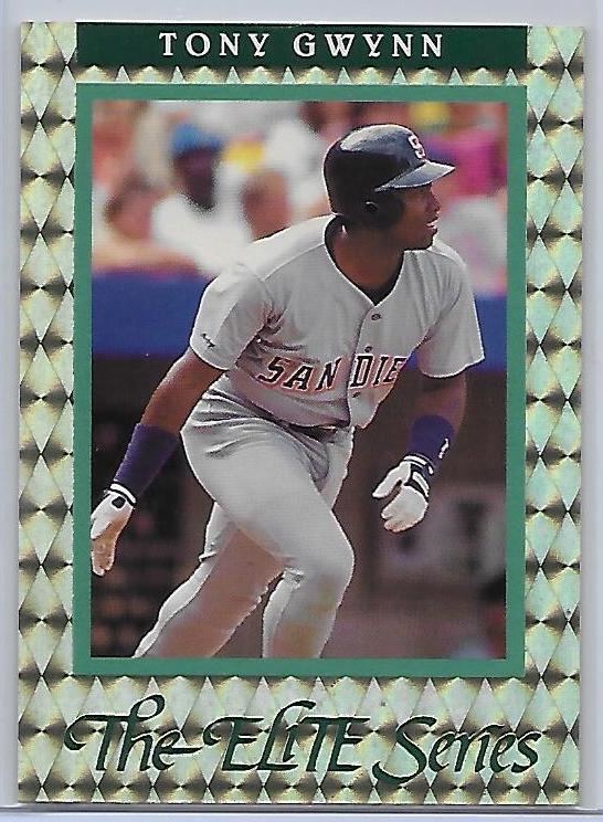 Tony Gwynn - 1992 Donruss ELITE insert #14 (Padres)  cards value