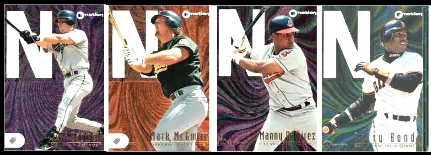 1995 Emotion - N-TENSE - Complete 12-card Insert Set  cards value