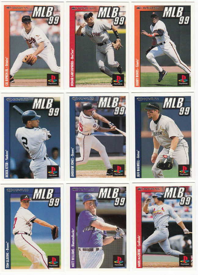 1998 Donruss MLB 99 - TIPS - Complete 19-card Insert Set  cards value