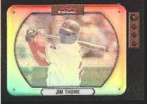 Jim Thome - 2003 Donruss #119 CAREER STAT LINE [#/334] (Indians)  cards value