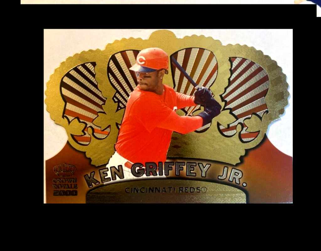 C: 2000 Crown Royale PREMIUM-SIZED #3 Ken Griffey Jr JUMBO (Reds)  cards value