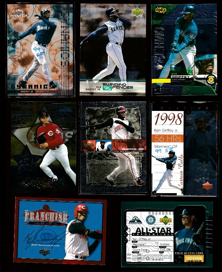 Ken Griffey Jr - 1999 UD Ionix #R86 RECIPROCAL TECH  cards value