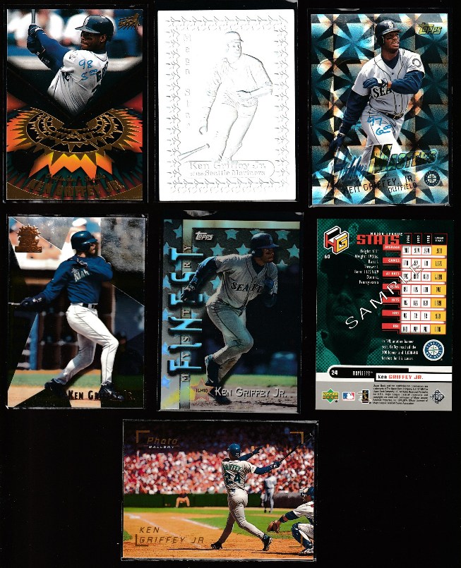 Ken Griffey Jr - [f] 1993 Bleachers MEGA STAR  cards value