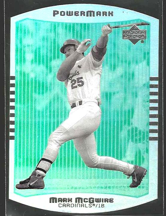 Mark McGwire - 2000 Upper Deck Power MARK #MC7 DIE-CUT (Cardinals)  cards value