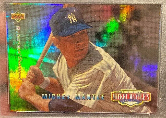 Mickey Mantle -  1994 U.D. ELECTRIC DIAMOND LONG SHOTS - COMPLETE SET (21)  cards value