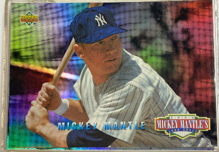 Mickey Mantle -  1994 Upper Deck Mantle's LONG SHOTS - COMPLETE SET (21)  cards value