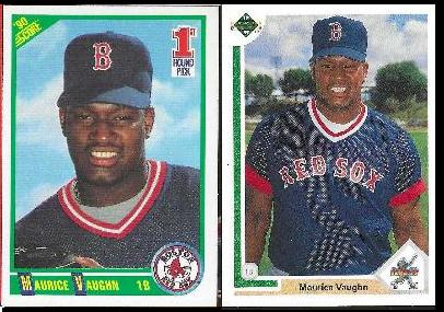 Mo Vaughn - 1991 Upper Deck #5 ROOKIE - Lot of (25) (Red Sox)  cards value
