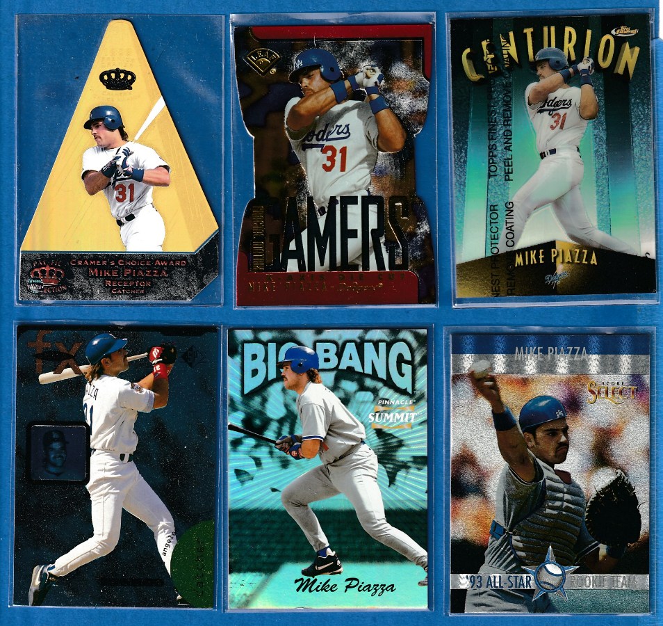 Mike Piazza - 1996 Summit Big Bang Mirage #8  cards value