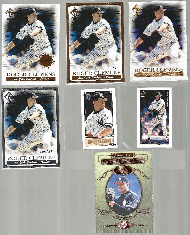 Roger Clemens - 2001 Private Stock #78 PREMIERE DATE [#/90]  cards value