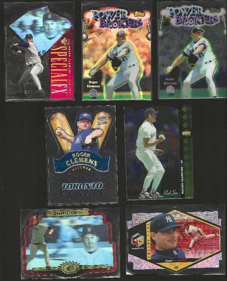 Roger Clemens - 1996 SP Special FX HOLOVIEW #38 RED DIE-CUT (Red Sox)  cards value