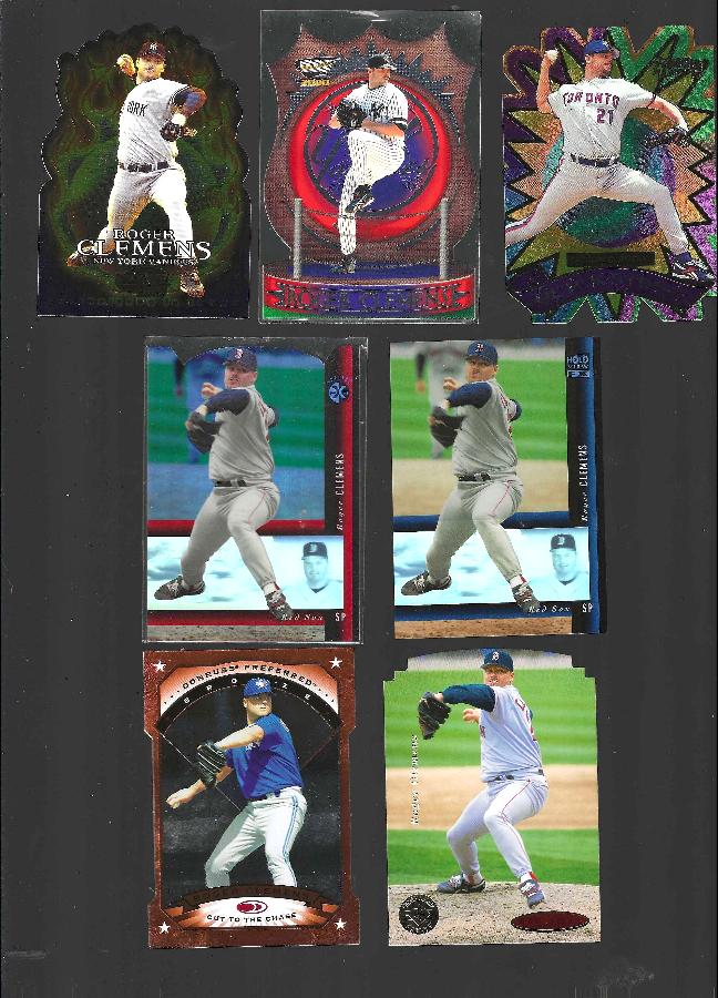 Roger Clemens - 1994 SP Holoview #5 RED DIE-CUT (Red Sox)  cards value