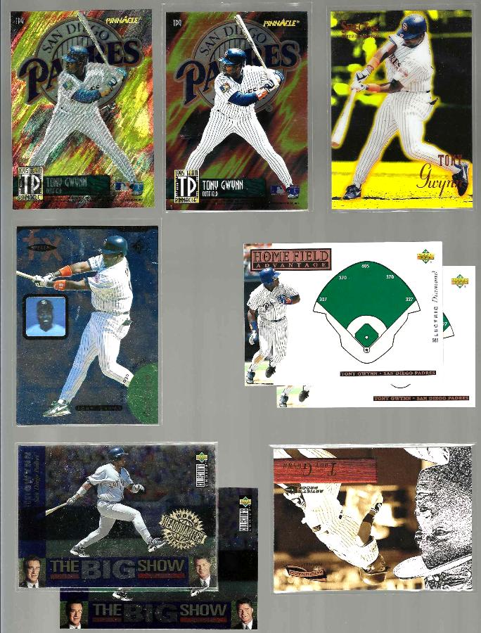Tony Gwynn - 1995 Select Certified MIRROR GOLD #66 (Padres)  cards value