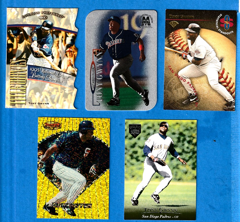 Tony Gwynn - 1999 Molten Metal EXPLOSION METAL card !!! (Supernatural)  cards value