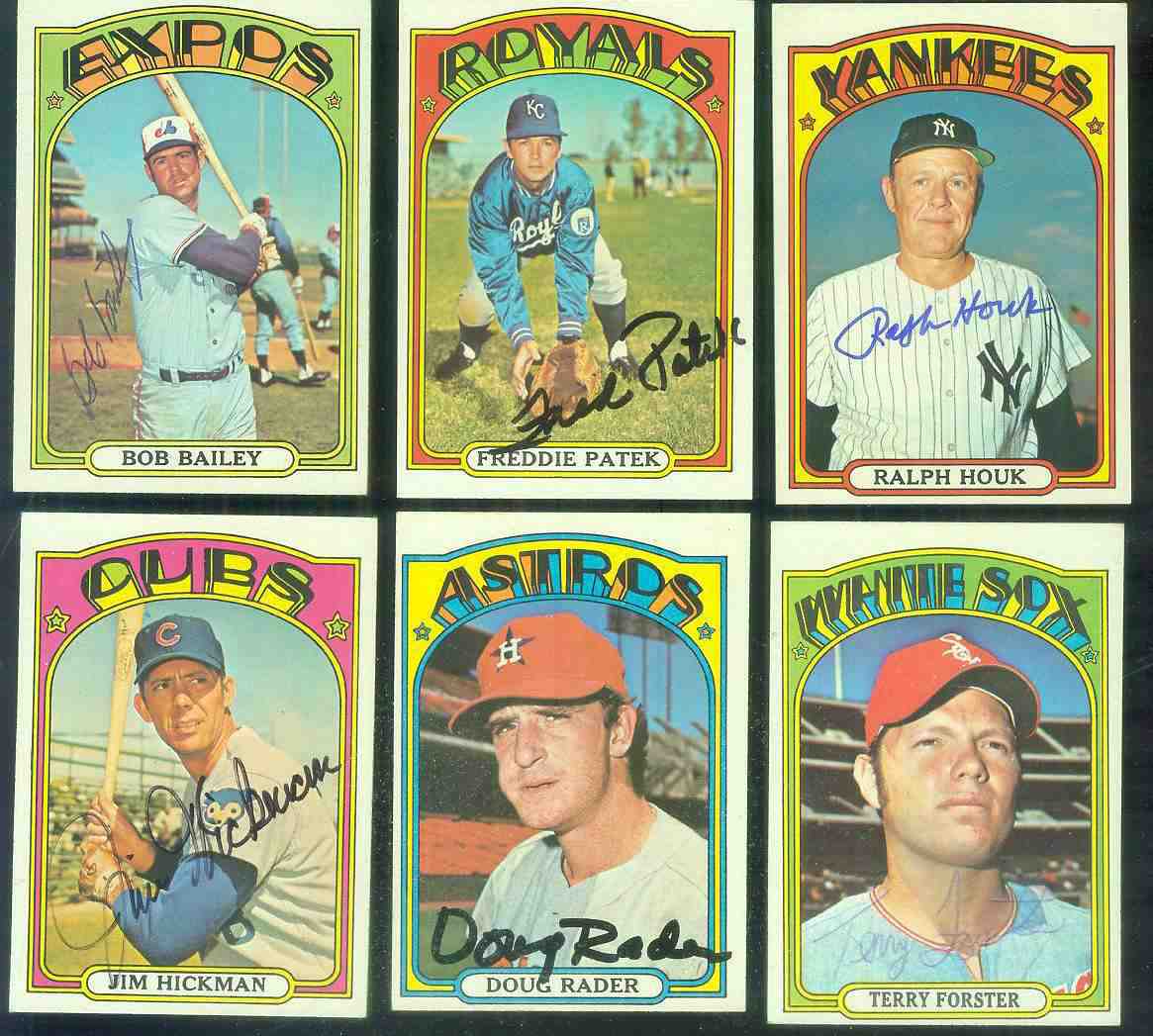 AUTOGRAPHED 1972 Topps #533 Ralph Houk MGR w/PSA/DNA LOA(Yankees,deceased)  cards value