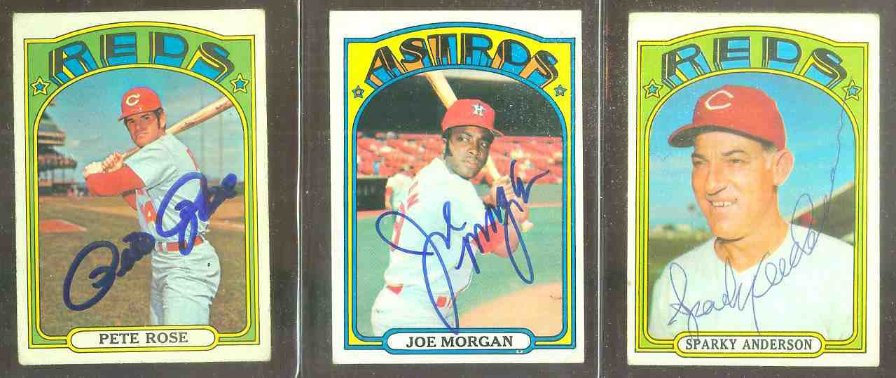 AUTOGRAPHED 1972 Topps #559 Pete Rose w/PSA/DNA Auction LOA (Reds)  cards value