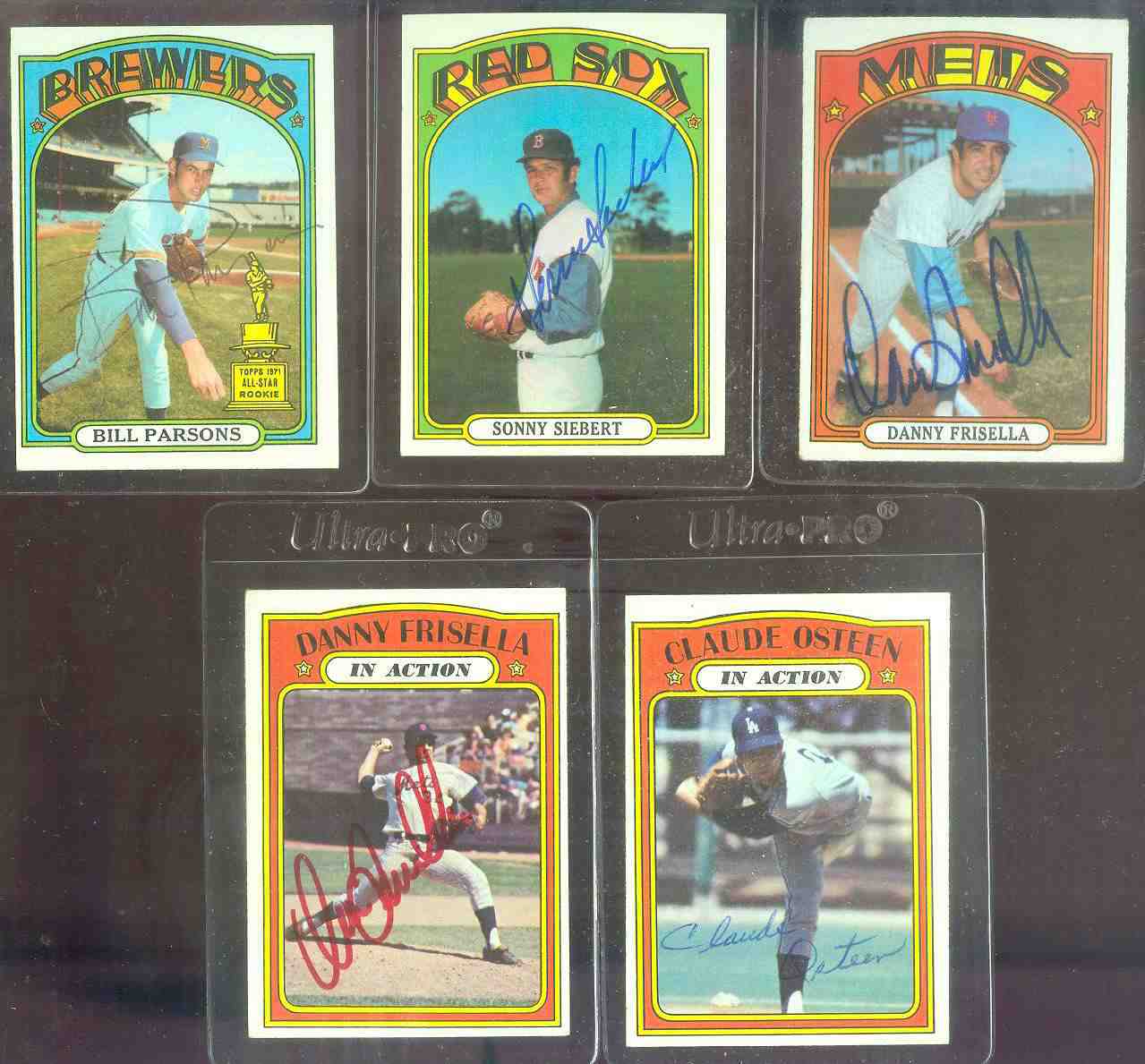 AUTOGRAPHED 1972 Topps #298 Claude Osteen IA w/PSA/DNA Auction LOA (Dodger  cards value