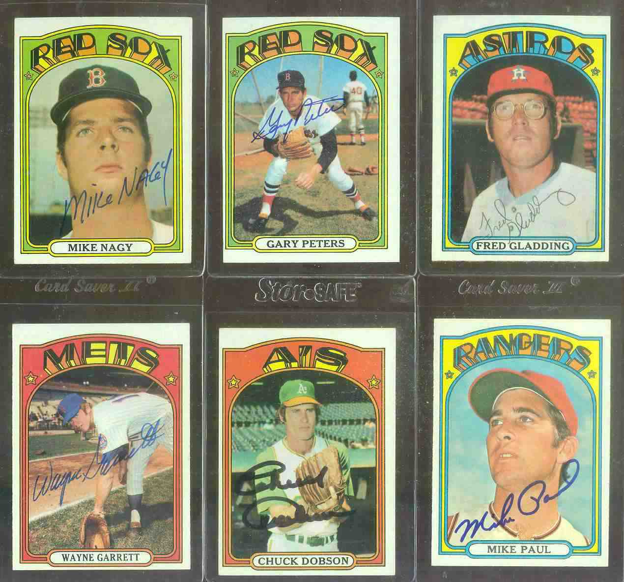AUTOGRAPHED 1972 Topps #503 Gary Peters w/PSA/DNA Auction LOA (Red Sox)  cards value