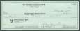 Charley Trippi - Autographed official Bank Check (from 1994)