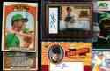 A's - Lot (11) different AUTOGRAPHED cards