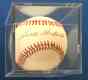 Ewell Blackwell - Autographed Official NL baseball (Reds/Yankees,deceased)