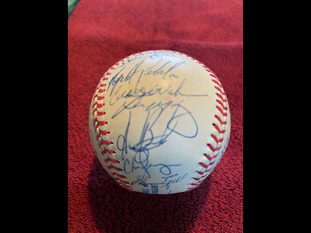 1993 Royals - Team Signed/AUTOGRAPHED baseball [#11i] w/31 Signatures !!!  cards value
