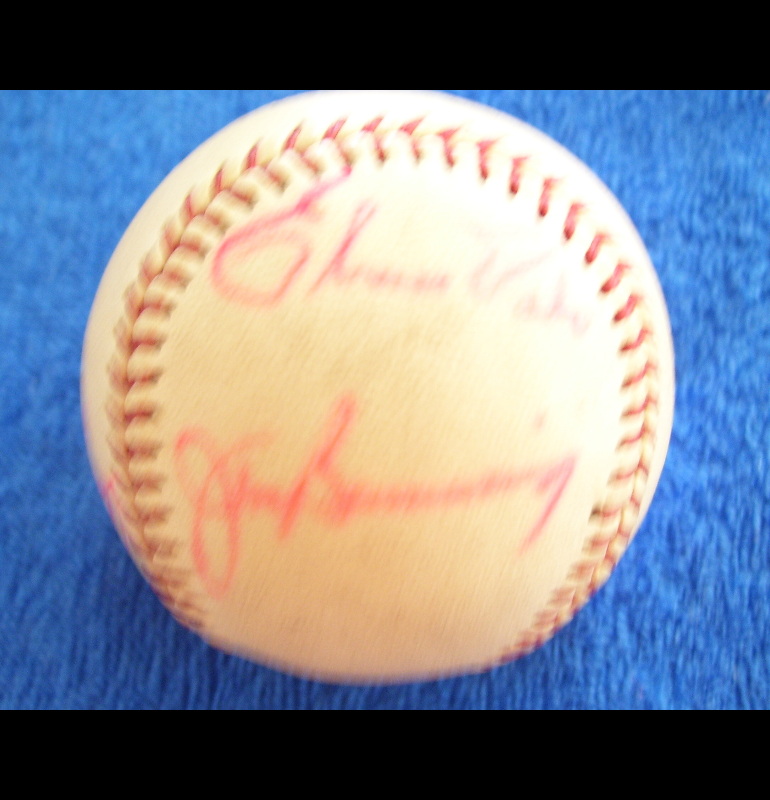 1972 Phillies - Team Signed/AUTOGRAPHED baseball [#ed5-04] w/9 Signatures  cards value