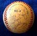 1995 Brewers - Team Signed/AUTOGRAPHED baseball [#ed6-05] w/23 Signatures
