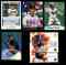 ORIOLES - Lot (6) different AUTOGRAPHED insert cards