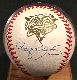 Roger Clemens - Autographed Baseball - WORLD SERIES (2000) Subway Series
