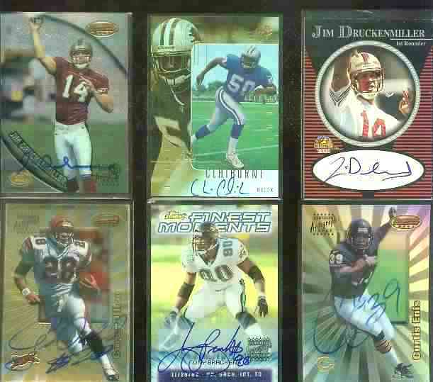 Curtis Enis - 1998 Bowman's Best REFRACTOR CERTIFIED AUTOGRAPH #10A (Bears  cards value