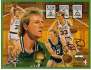Larry Bird - UDA AUTOGRAPHED Commemorative 8-1/2 x 11 Sheet (Celtics)