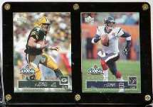 Screw Down: 2-card DOUBLE Black Border - CASE of (200) Acrylic Screw Downs  cards value