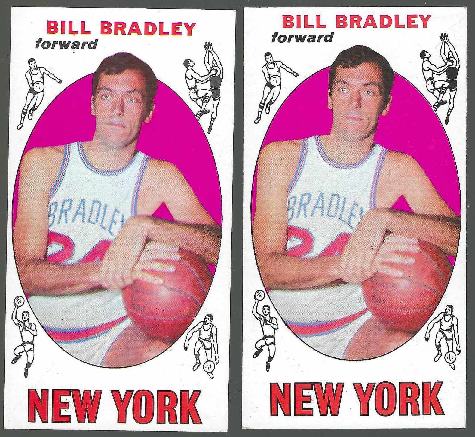 1969-70 Topps Basketball #43 Bill Bradley ROOKIE (Knicks) Basketball cards value