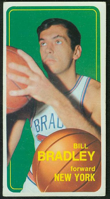 1970-71 Topps Basketball #  7 Bill Bradley [#] (Knicks) Basketball cards value