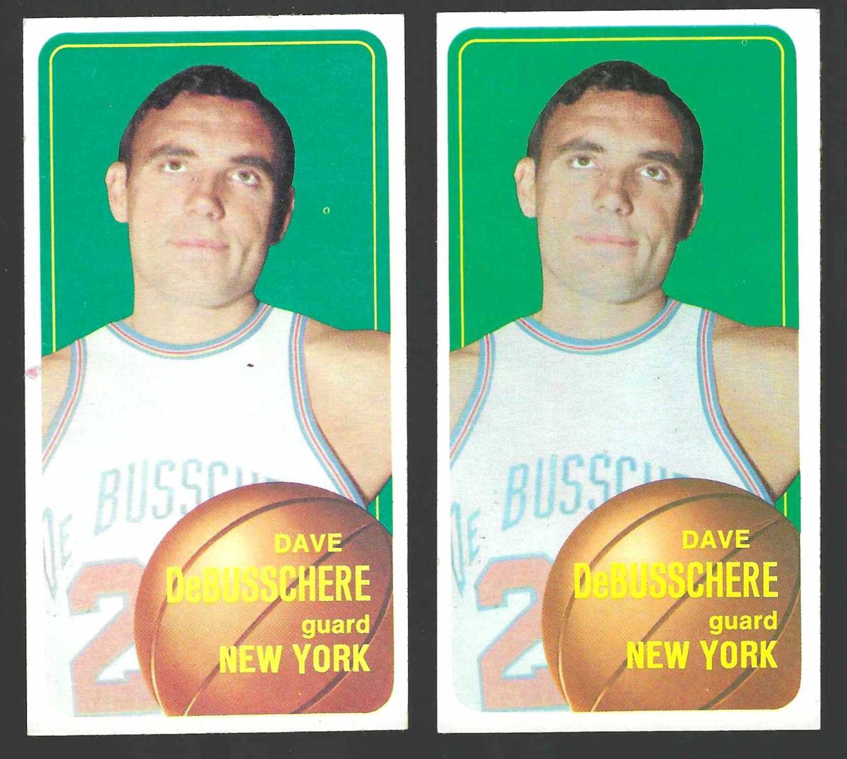 1970-71 Topps Basketball #135 Dave DeBusschere [#] (Knicks) Basketball cards value