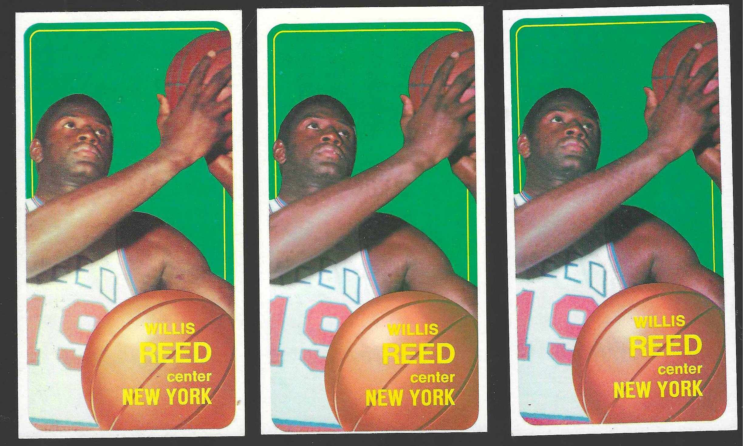 1970-71 Topps Basketball #150 Willis Reed [#] (Knicks) Basketball cards value