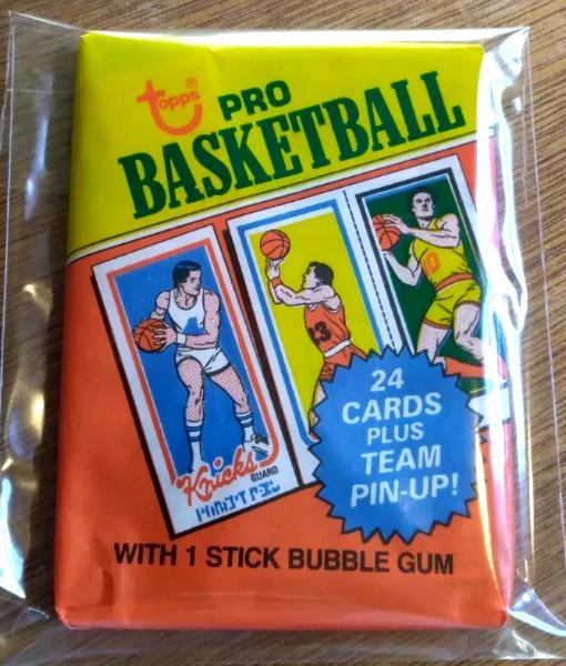 1980-81 Topps BASKETBALL - Wax Pack (24 cards) Basketball cards value