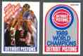 1989-90 Hoops #353A World Champions [VAR:Logo] SHORT PRINT