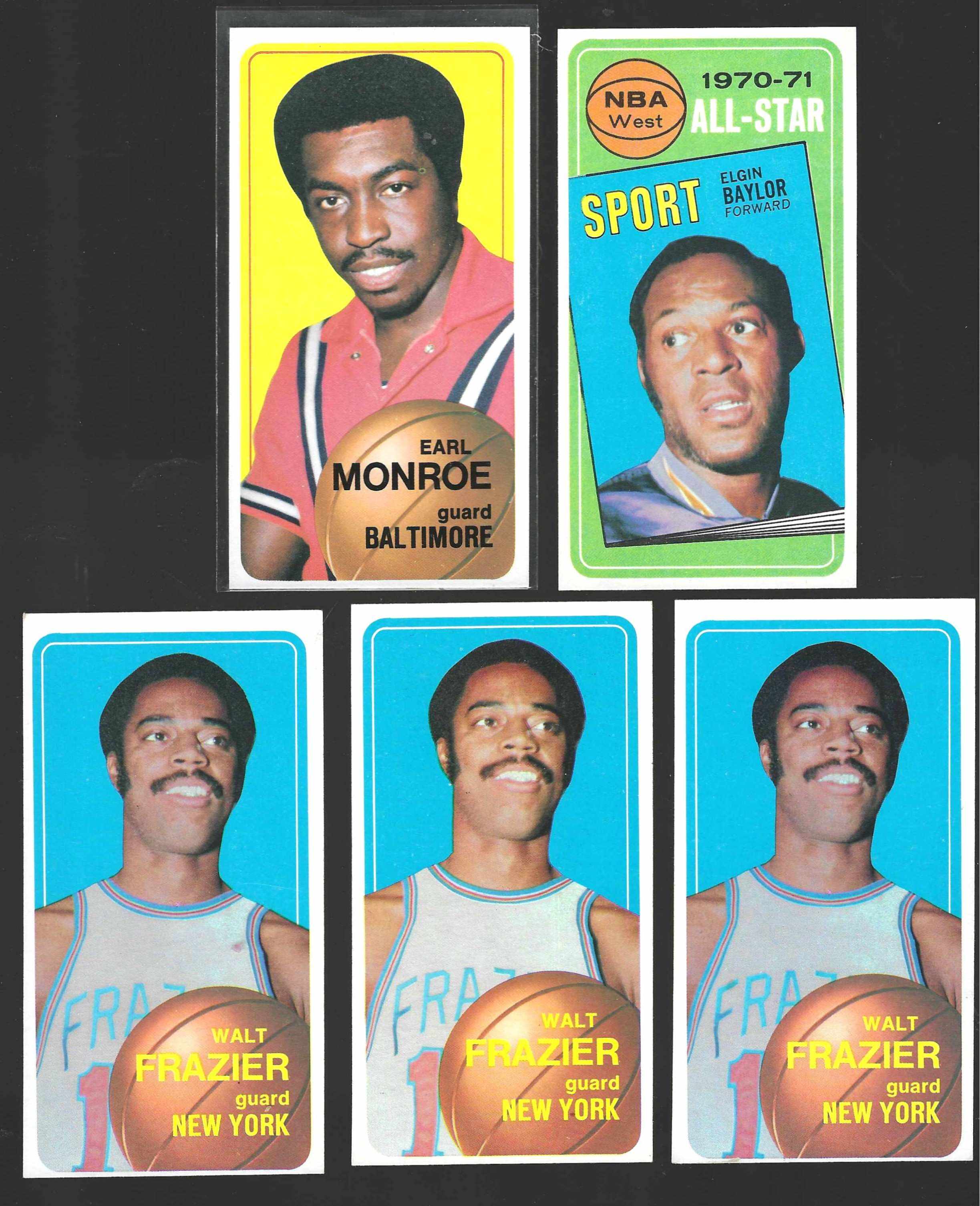 1970-71 Topps Basketball #120 Walt Frazier [#] (Knicks) Basketball cards value