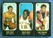 1971-72 Topps Trios Basketball #31 Jerry West/Willis Reed