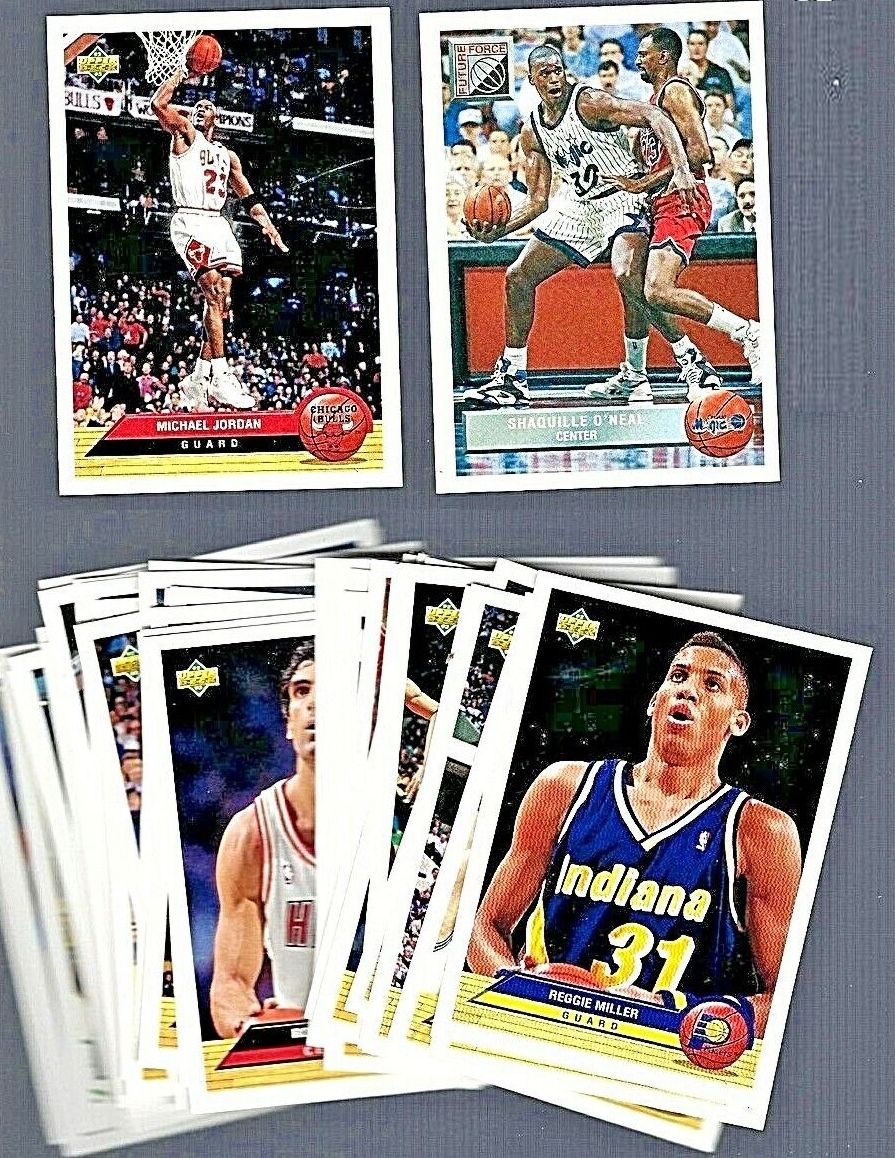 1992-93 Upper Deck McDONALDS Basketball - COMPLETE SET (50 cards) Basketball cards value