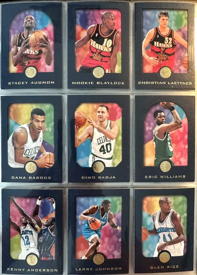 1995-96 E-XL - Starter Set/Lot (79/100) Basketball cards value